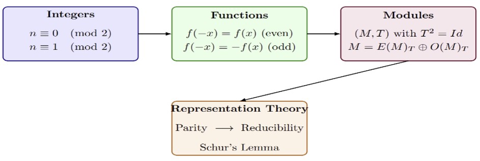 parity concept mathematics